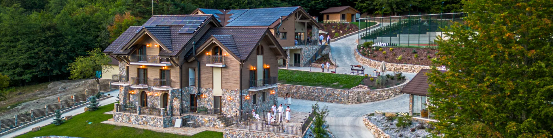 Pensiunea Vladurel - Vedere panoramică din restaurant